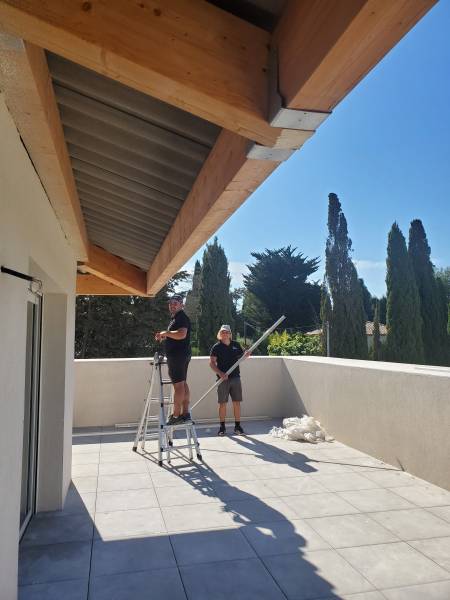 Devis pour la mise en place de sous face pour terrasse à Marignane